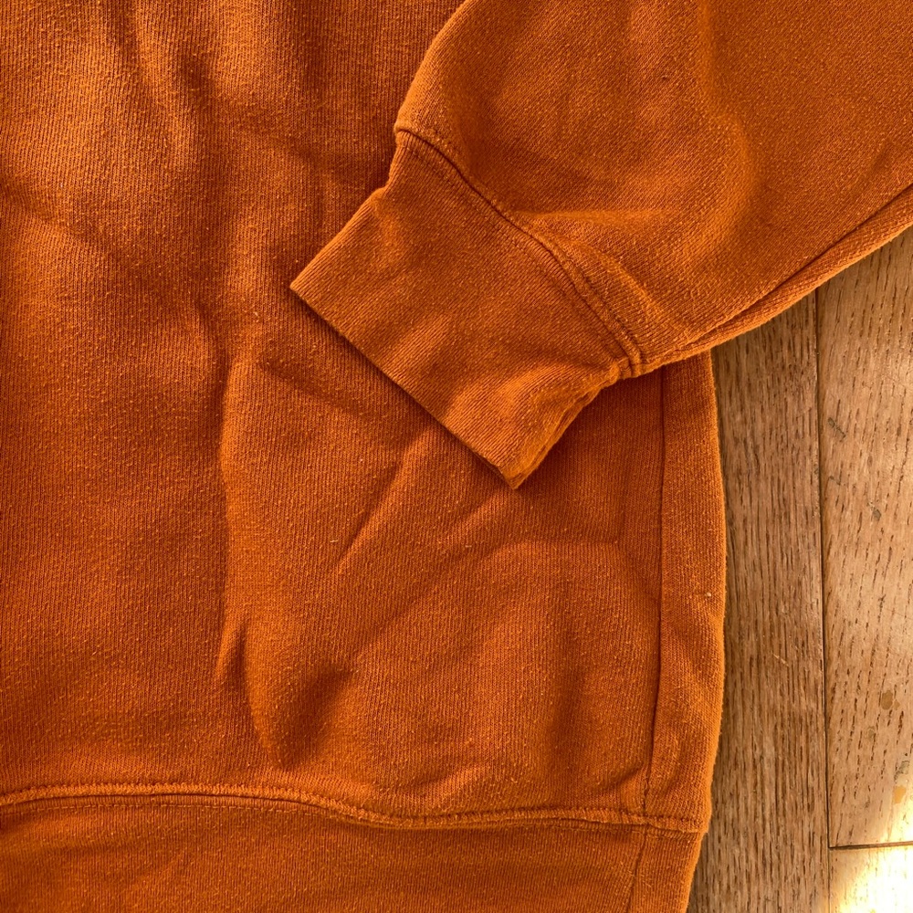 Burnt umber orange Franciscan university Steubenville crewneck - Picture 4 of 8
